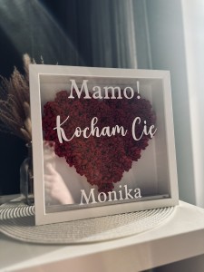 Ramka Pamiątkowa - serce