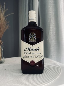 Naklejka na whisky