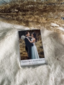 Magnes ze zdjęciem - podziękowanie dla gości