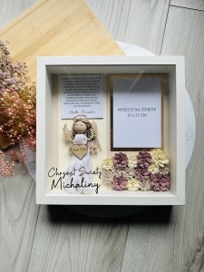 Ramka pamiątkowa na Chrzest