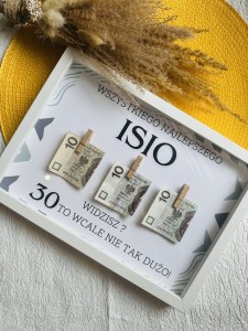 Urodzinowa ramka pamiątkowa