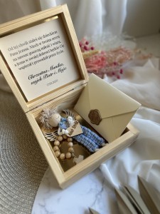 Pamiątka I Komunii Świętej - pudełko głębokie